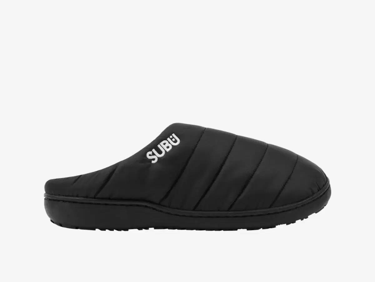 SUBU (스부) 패딩 슬리퍼 블랙