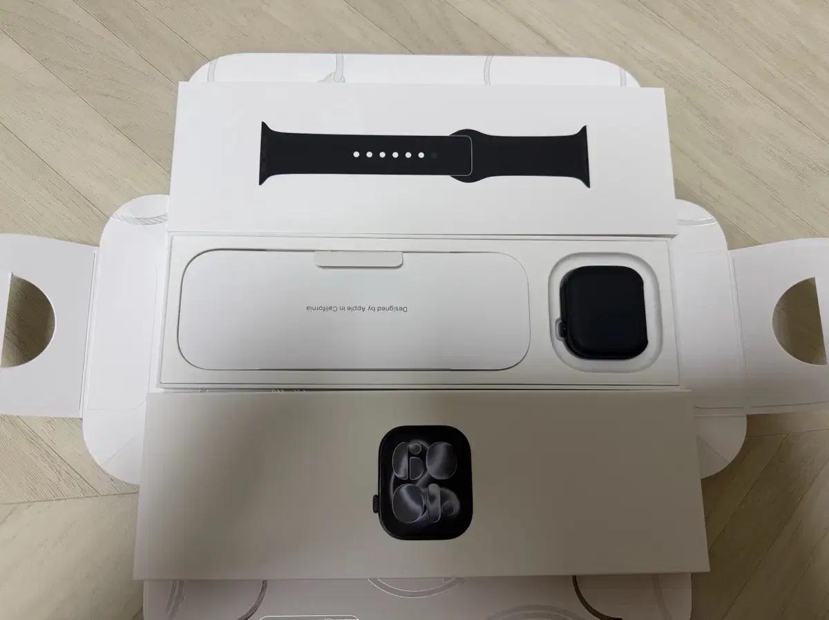 애플워치11 셀룰러 AL 42mm 블랙 스포츠밴드L