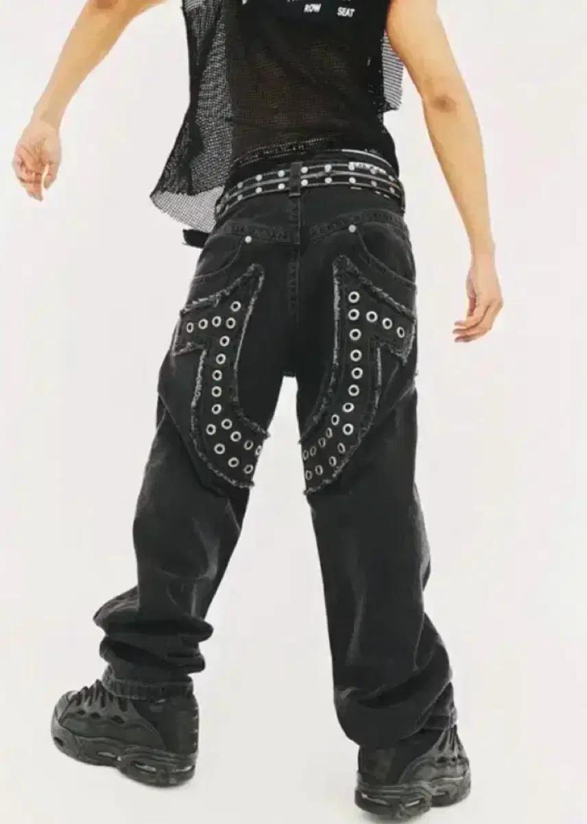 icyto 아이시토 트루릴리젼 홀스 슈 데님 청바지 새상품 XL