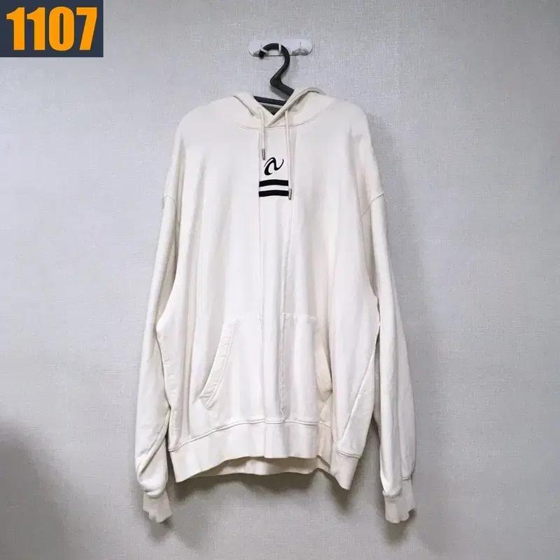 100 NERDY 널디 절개 후드티셔츠