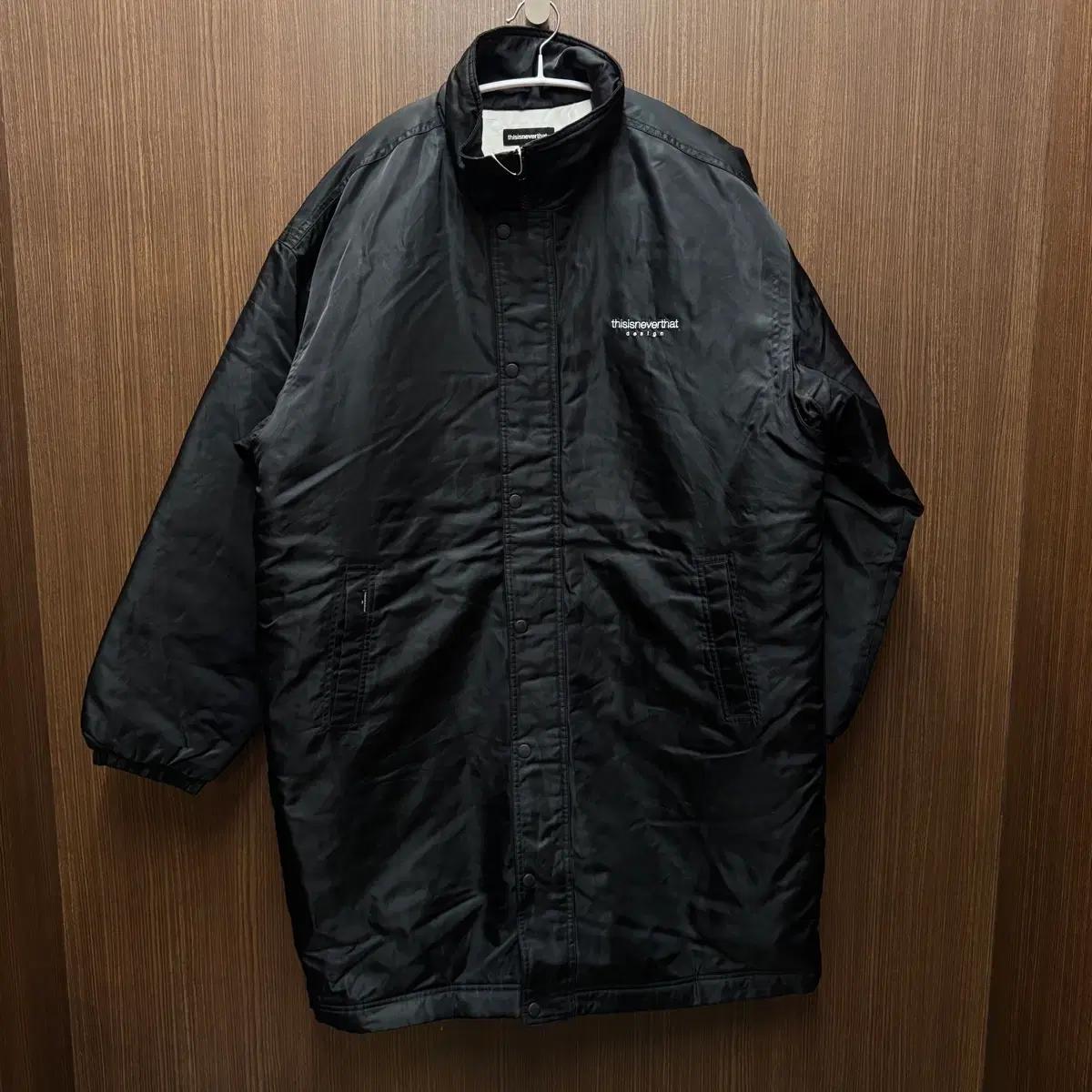 디스이즈네버댓 디네뱃 롱패딩 파카 M