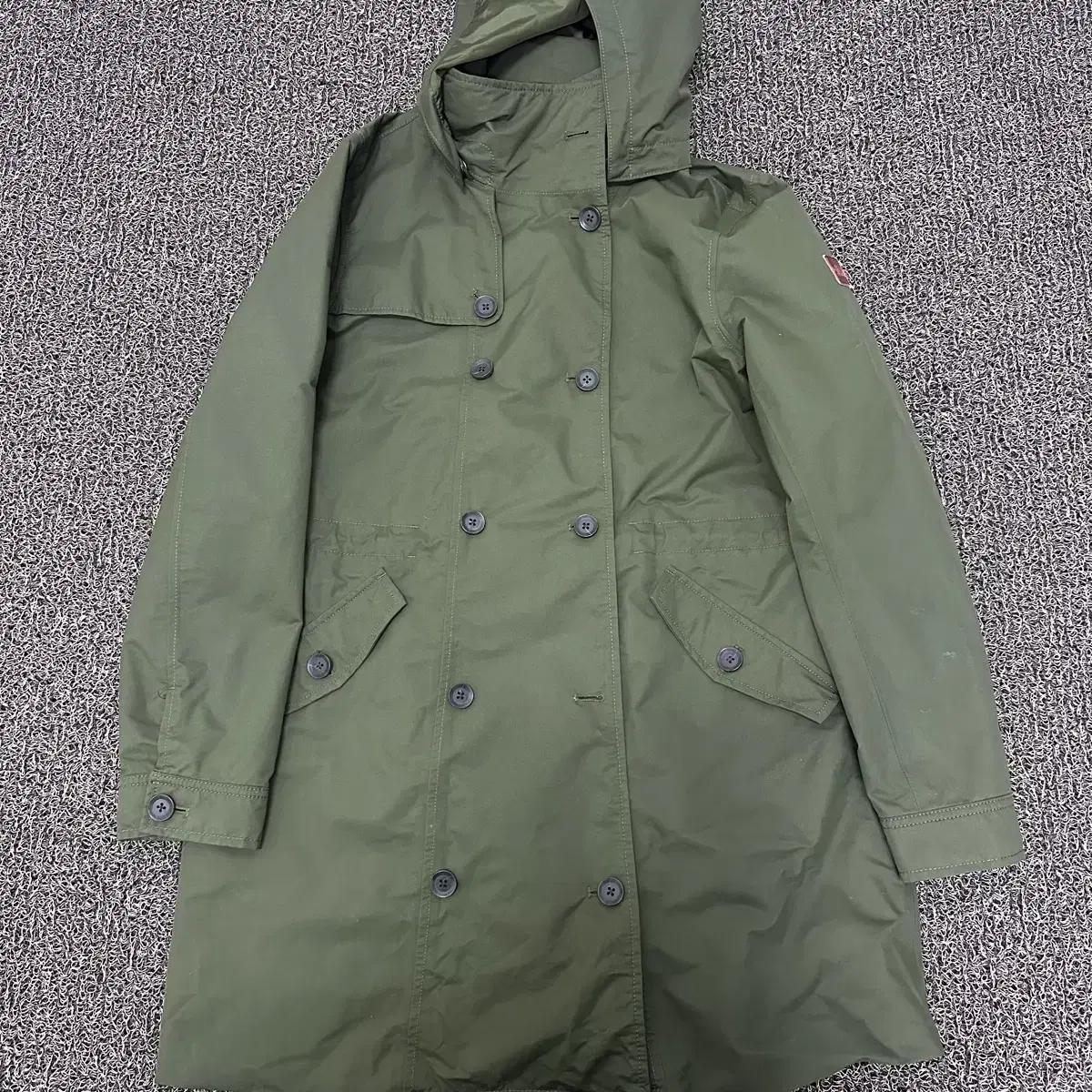 노스페이스 여성 롱 트랜치 코트 자켓 점퍼 카키 95(M)