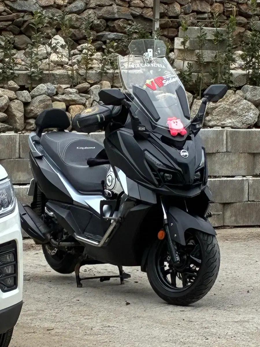 크루심 알파 125 22년식 튜닝 오토바이 (보이져 nmax125) 대차