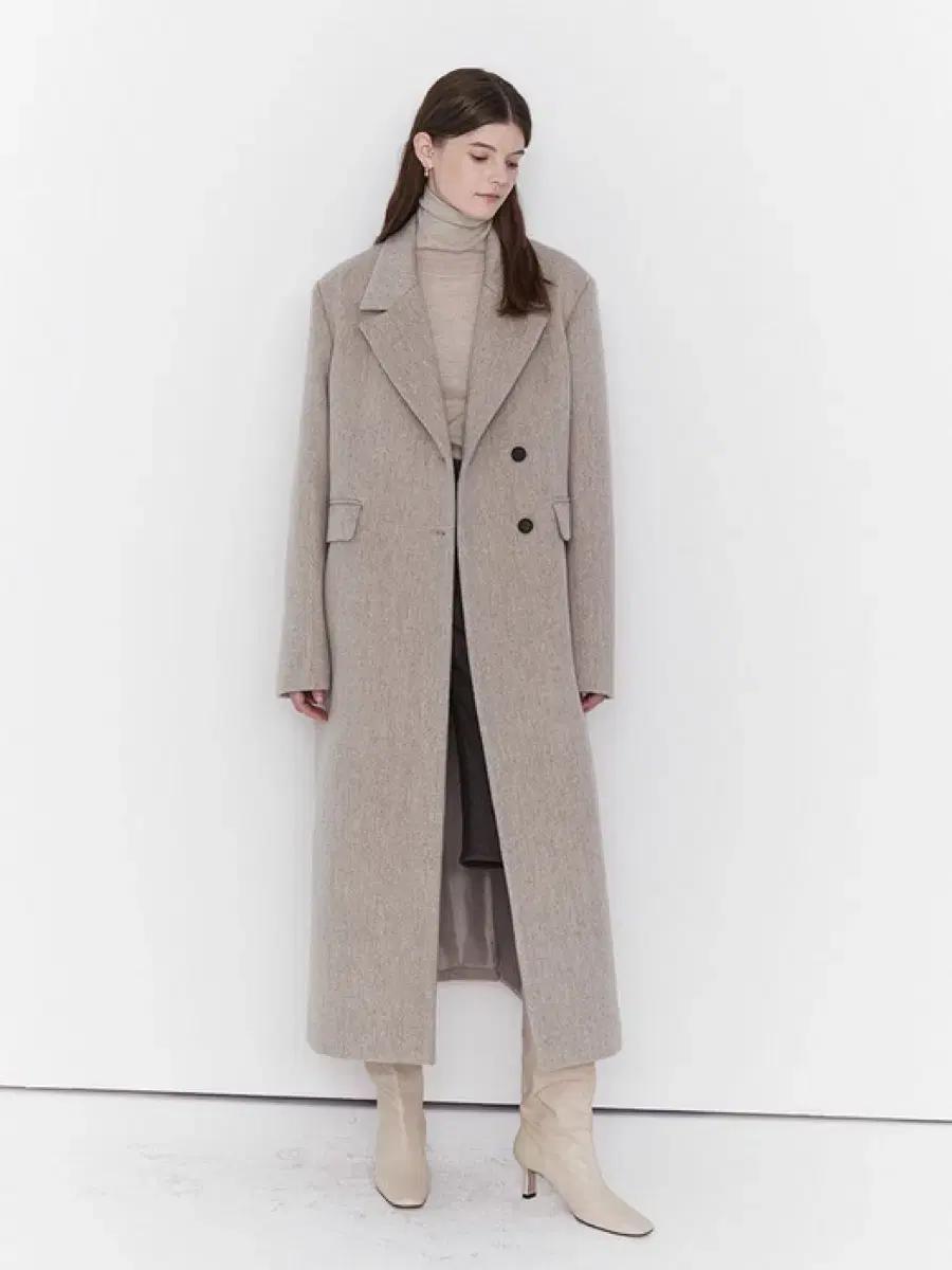 Moat 모우트 롱 더블코트