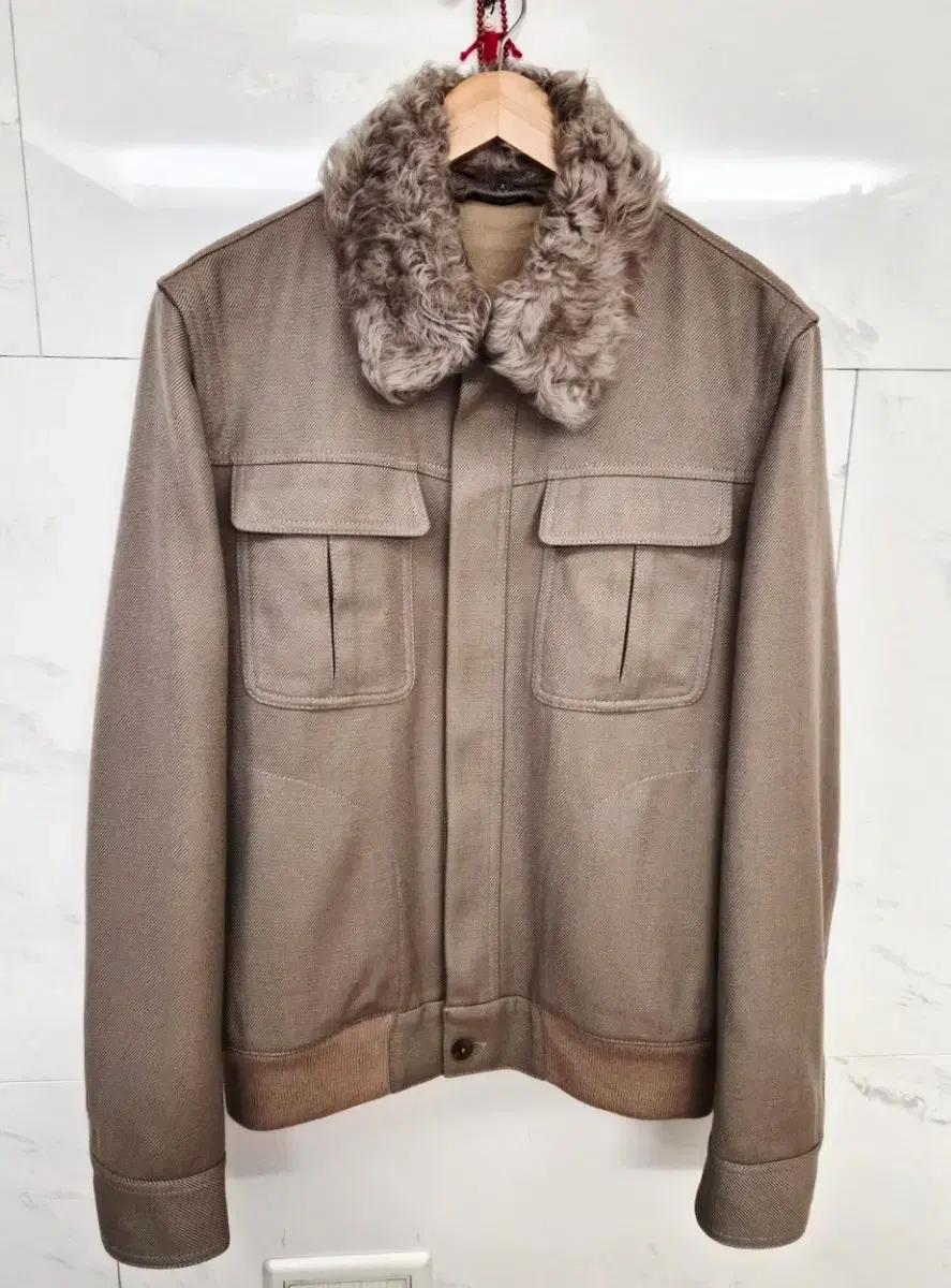 메종 마르지엘라 퍼자켓 50사이즈 퍼카라