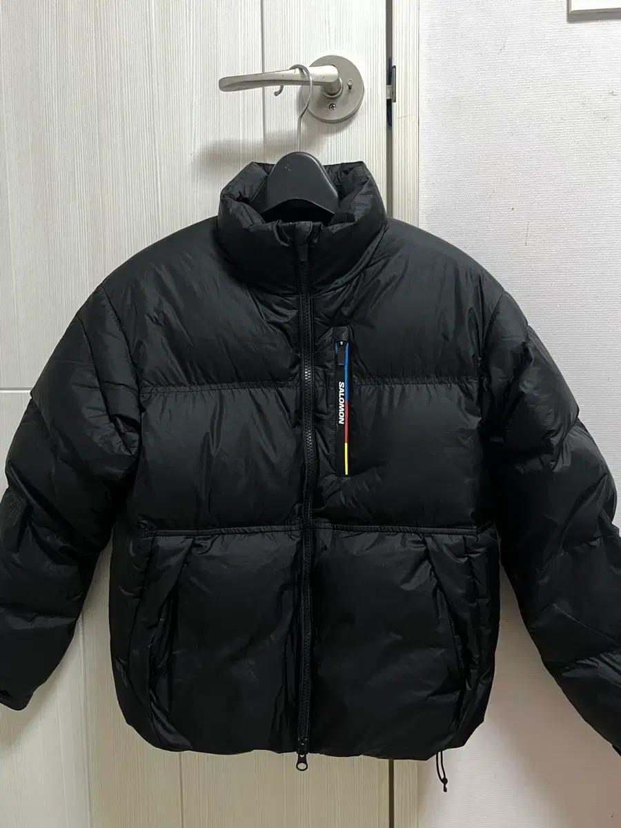 살로몬 여성 패딩 블랙 xs