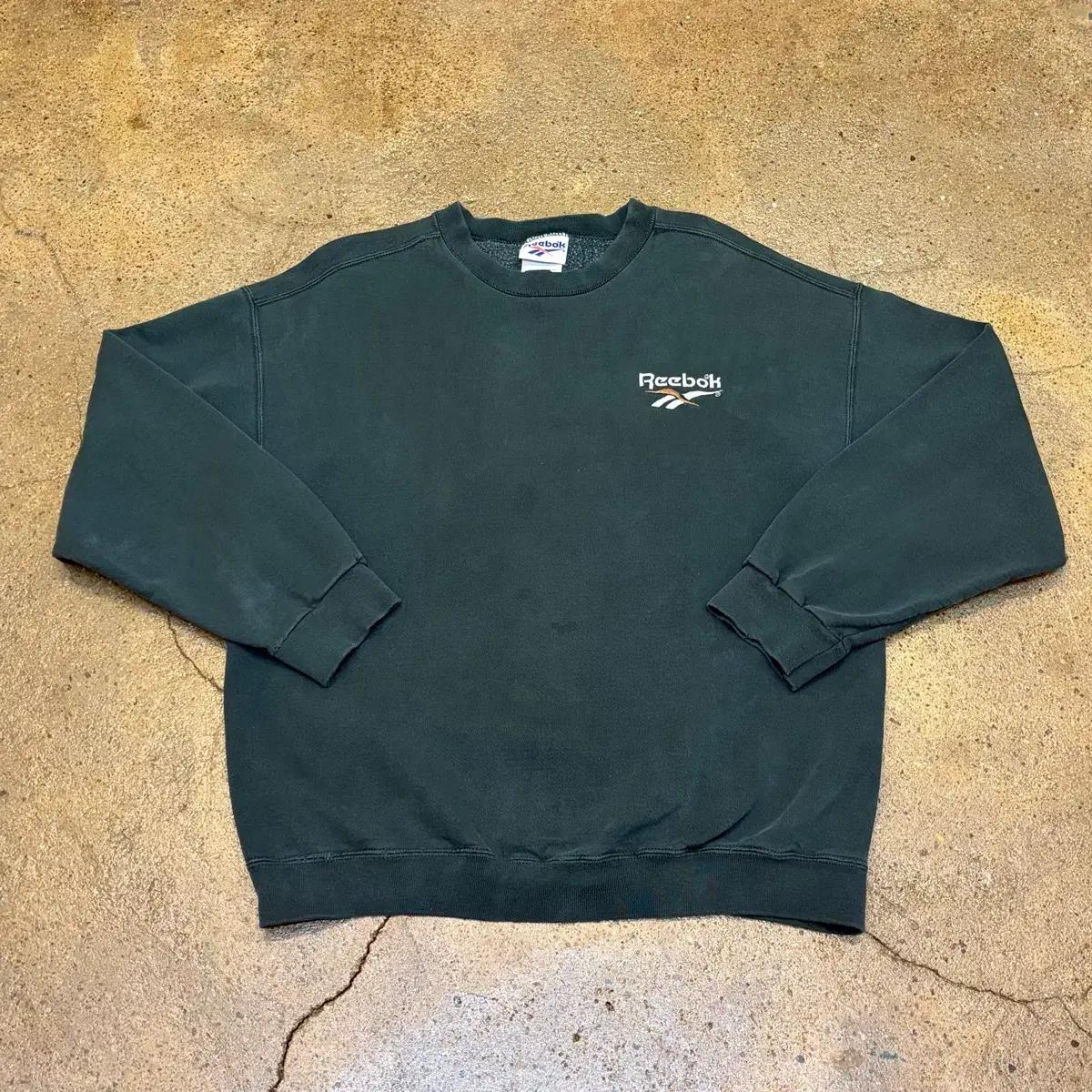 레어 90s Made in USA 미국 빈티지 워싱 리복 맨투맨