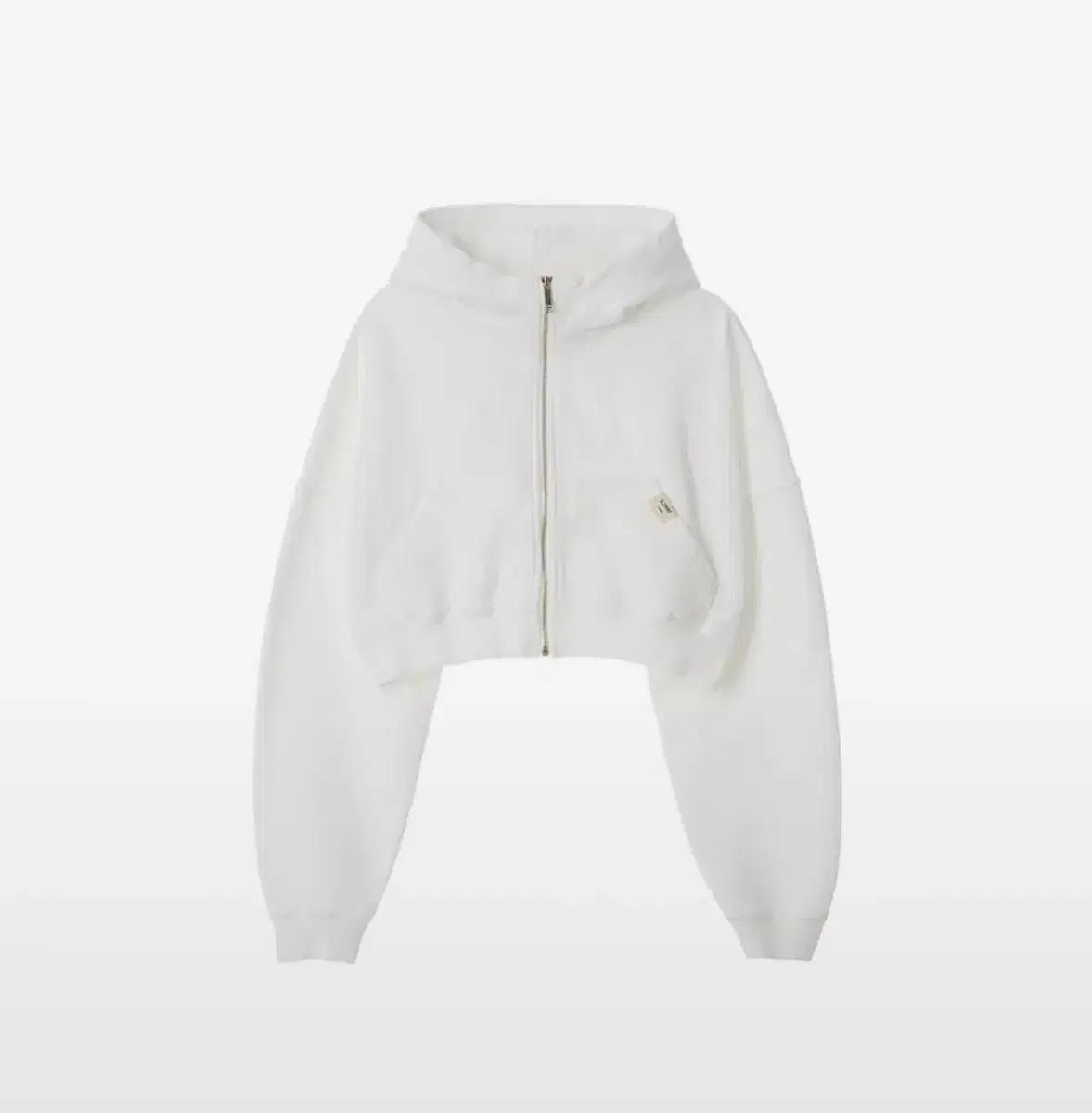 글로니 G클래식 워시드 크롭 후드집업