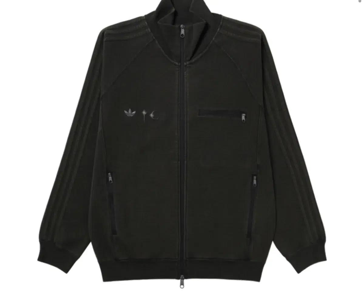 아디다스 x 떠그클럽 트랙탑 블랙 M