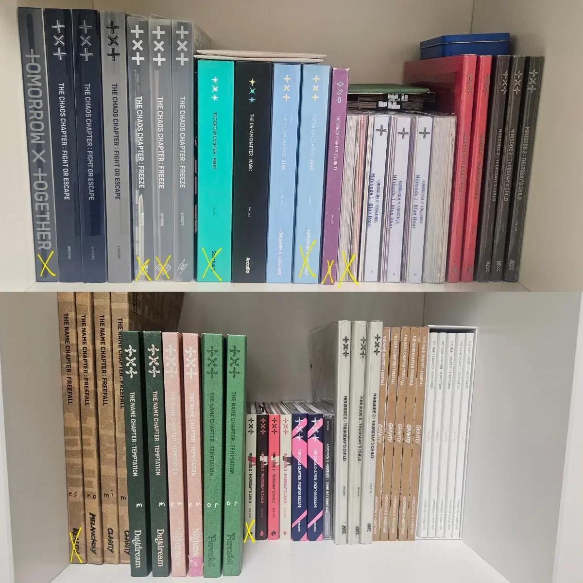 배포,탈덕처분) 투바투 굿즈 개봉앨범,포카 일괄 양도