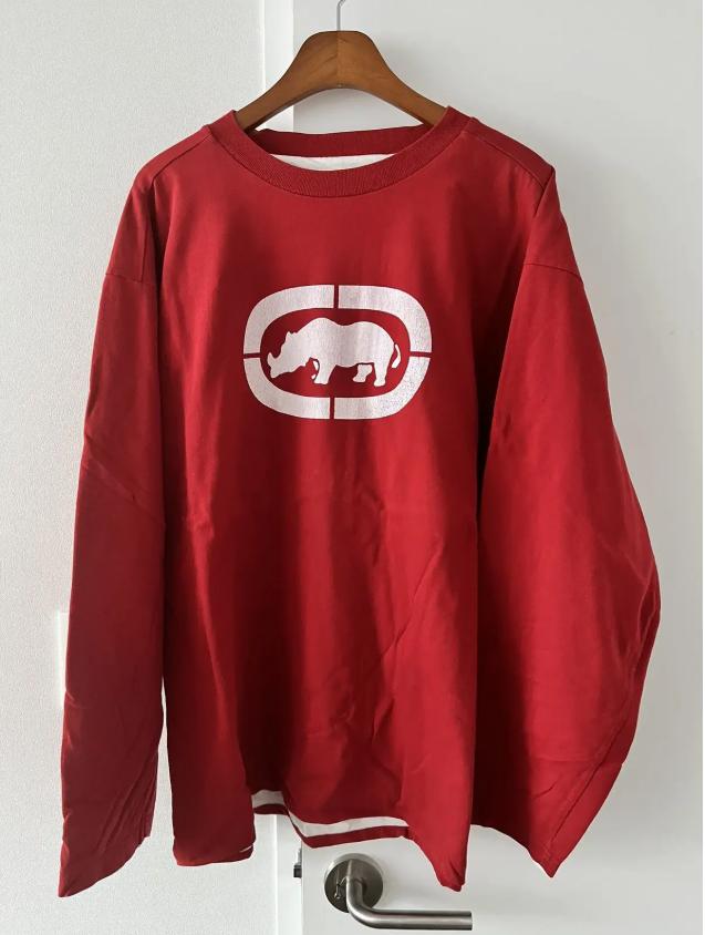 [XL] 에코 언리미티드 ECKO UNLTD 코뿔소 로고 양면 롱슬리브