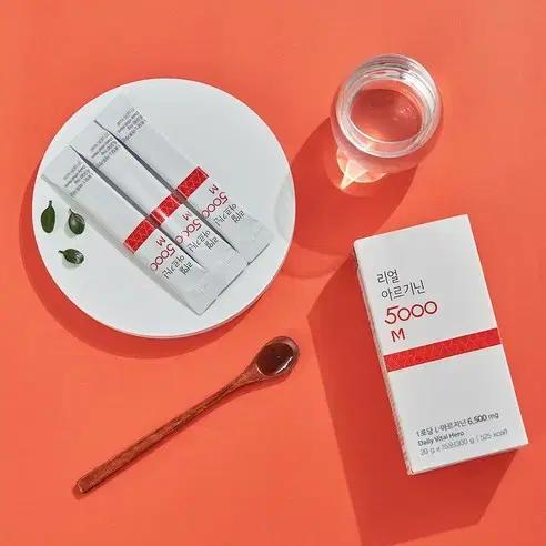 L-아르기닌 6500mg 고함량 스틱 / 리얼 아르기닌 5000M