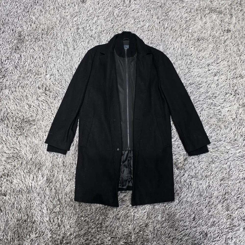 LOGAN HILL 블랙 울 코트/남성(M)/JP767