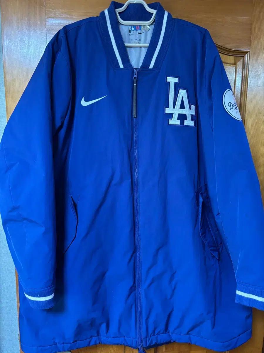 나이키 정품 MLB LA다저스 더그아웃 패딩 자켓 2XL