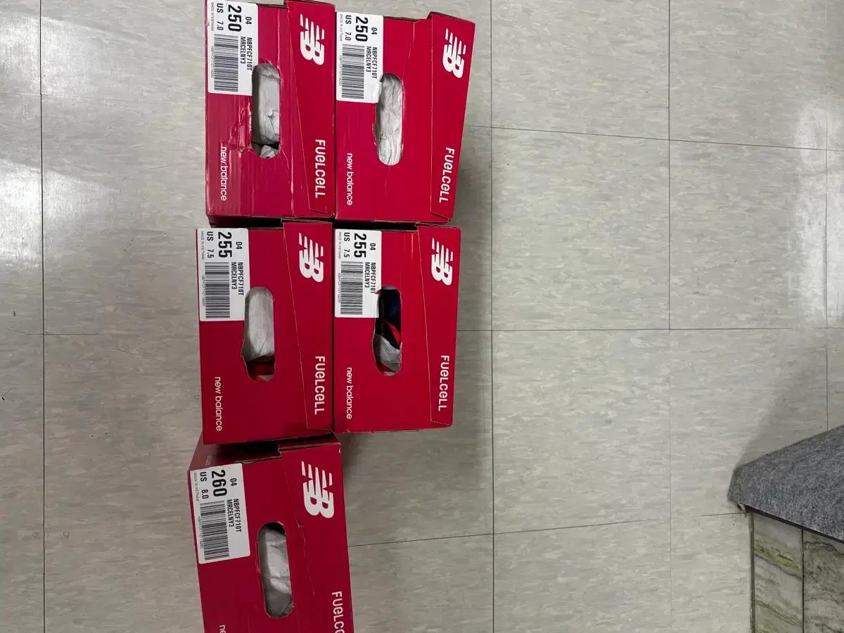 뉴발란스 FuelCell 엘리트 카본 러닝화 250/255/260 새상품