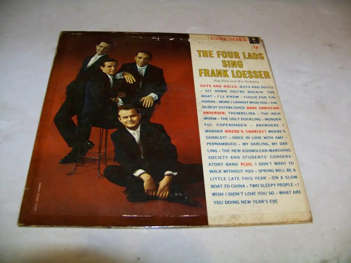 LP/미국반/Four Lads Sing Frank Loesser 1957