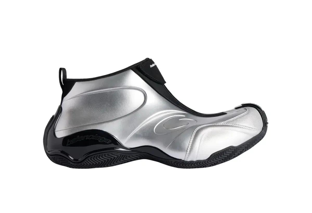 40) 발렌시아가 바스켓볼 스니커즈 실버