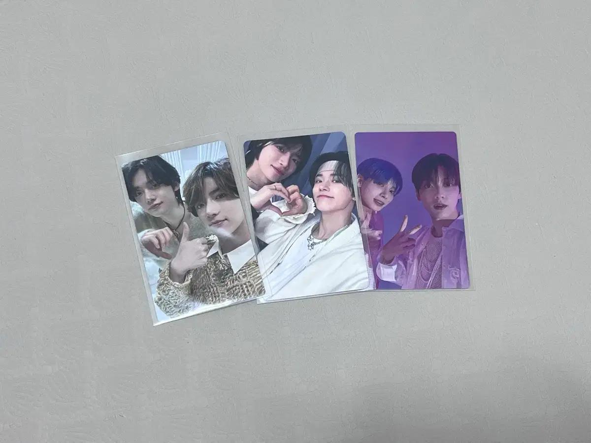 txt 투바투 유닛포카 쭈뀨미즈 신뢰즈 카오틱 스윗 일본