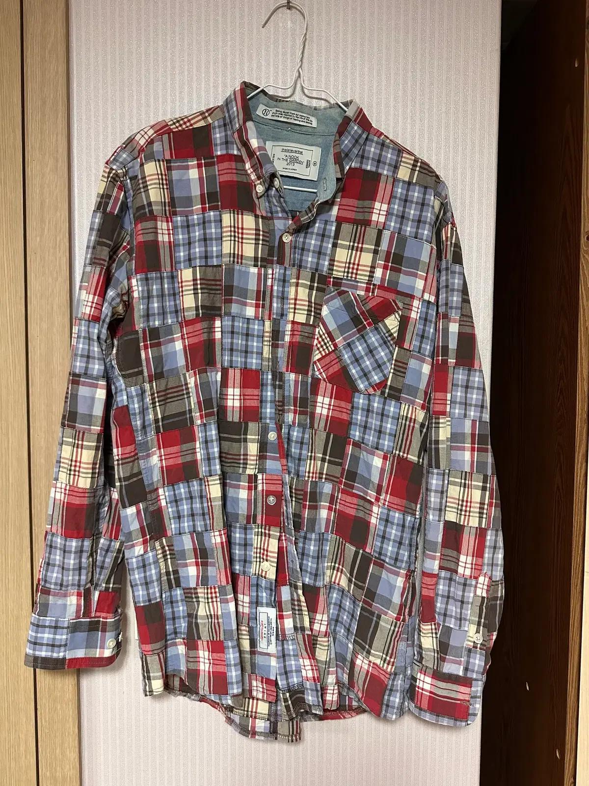 디스이즈네버댓 패치워크 셔츠 2013ss