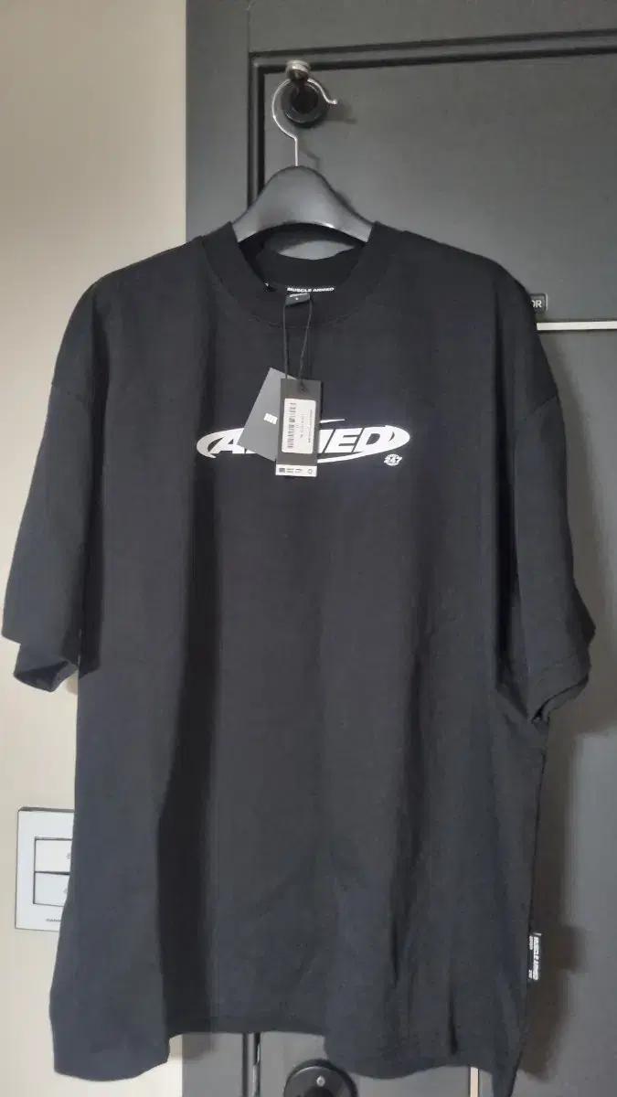 머슬암드 오버핏 티셔츠 라지