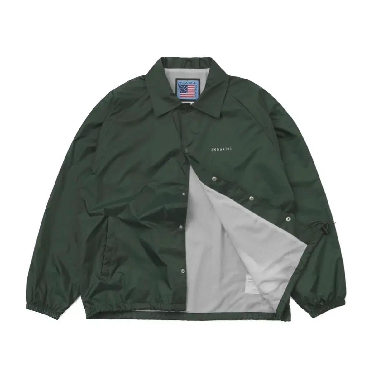 23ss 카키스 Khakis Staff Jacket Green S