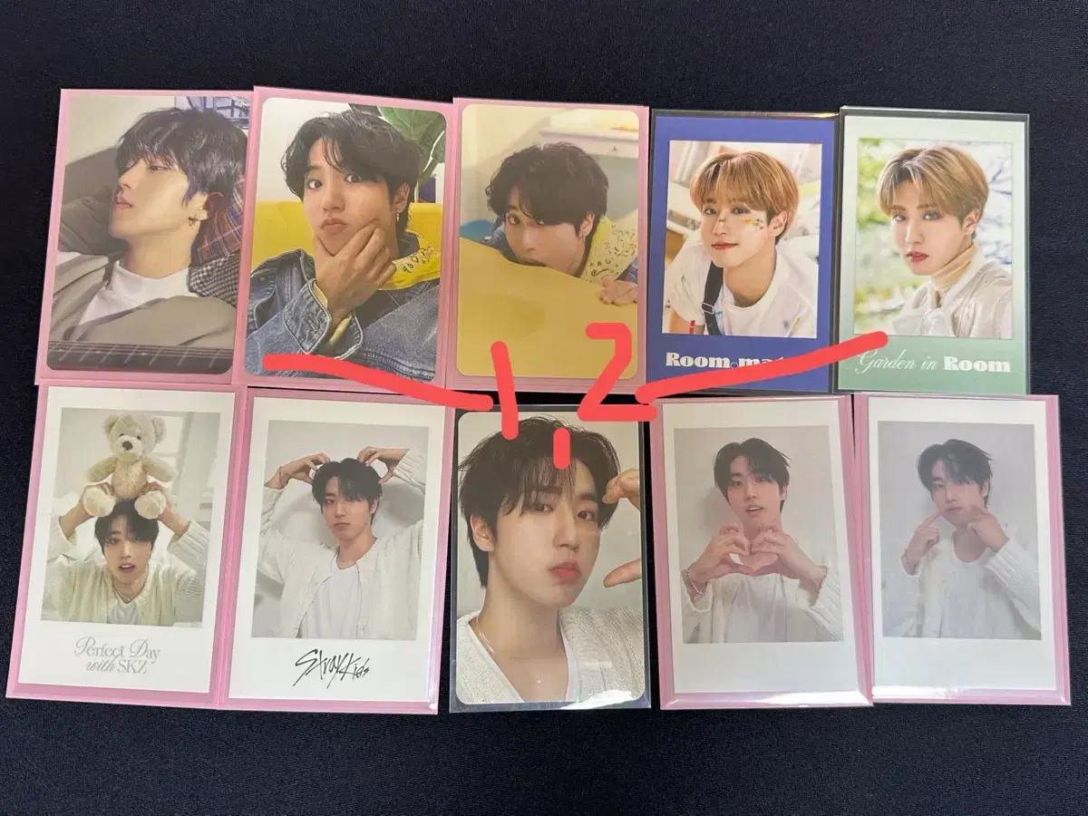 스키즈 한 season greeting 포카 세트