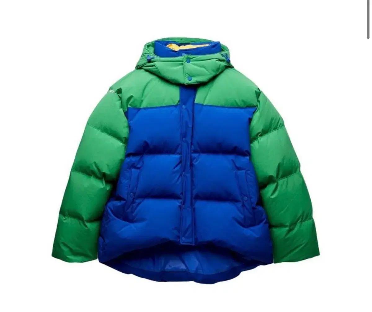 아더에러X자라(Adererror x ZARA) 컬러 블록 패딩 XS