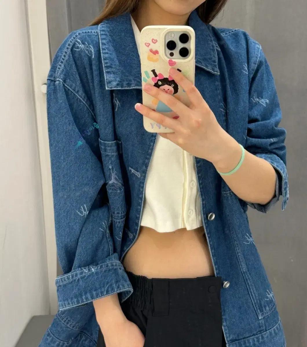 나이키 조던 플라이트 데님 자켓 청자켓