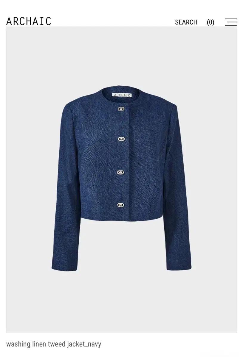 아르카익 트위드 자켓 새상품