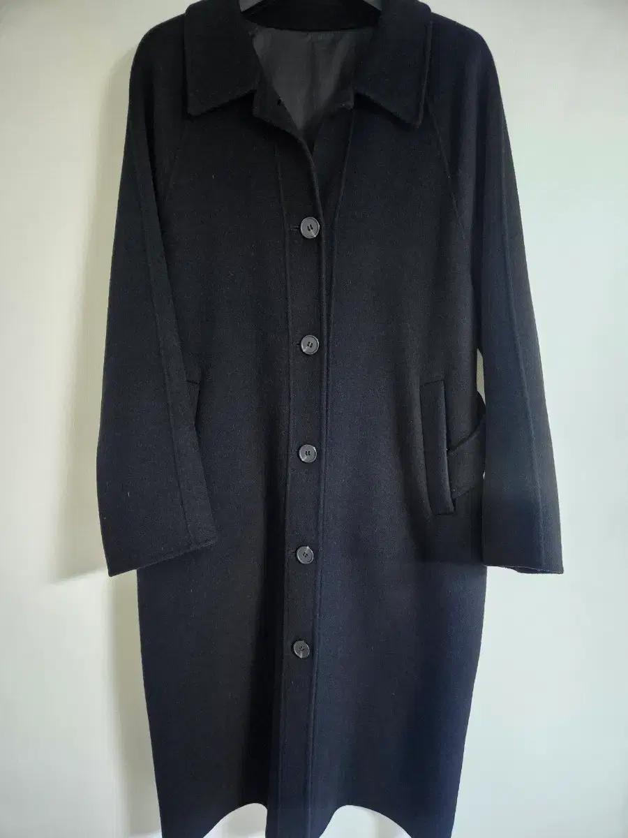 무신사 스탠다드 우먼 캐시미어 발마칸 로브 코트