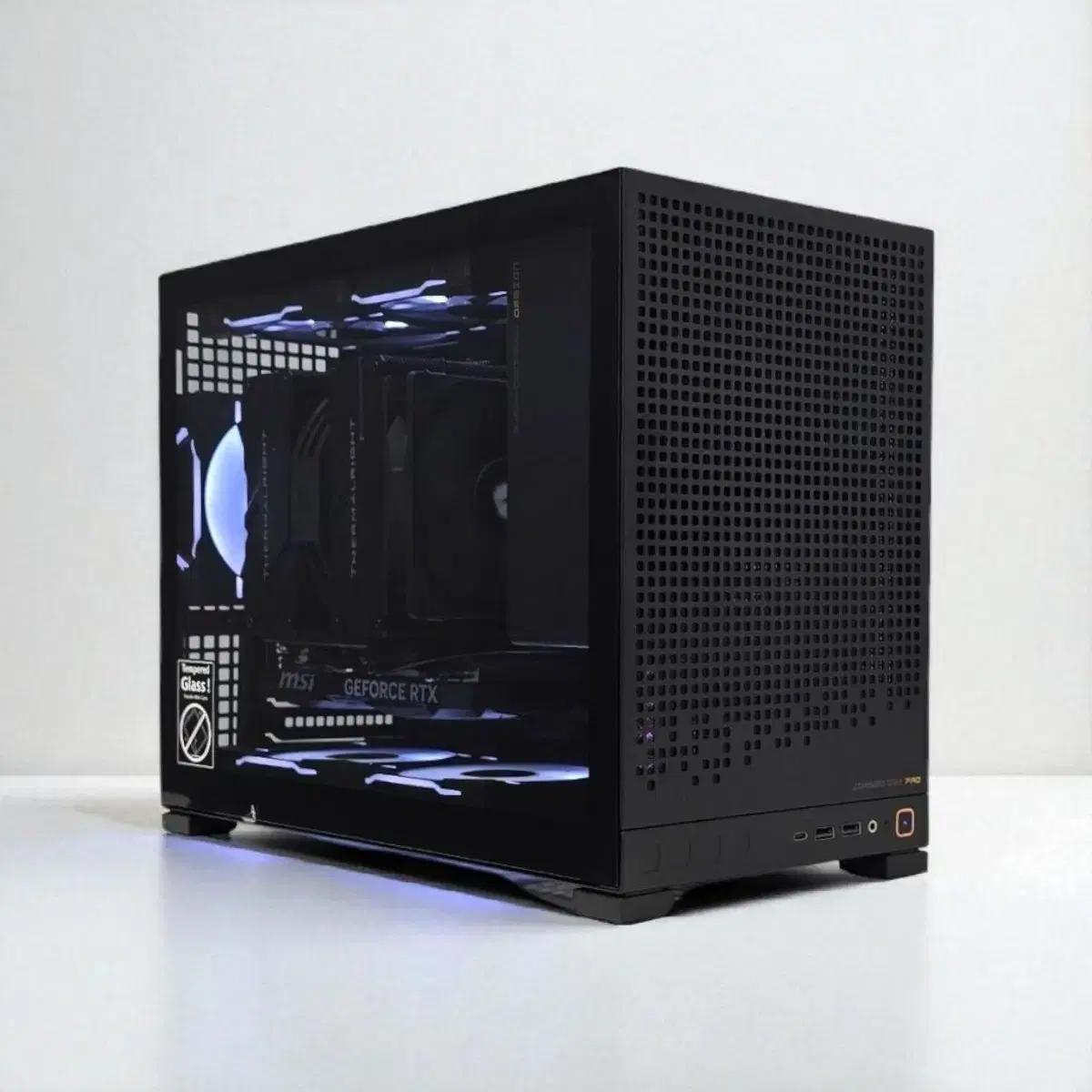 라이젠9700X+RTX4060Ti 미니PC 조립컴퓨터 본체