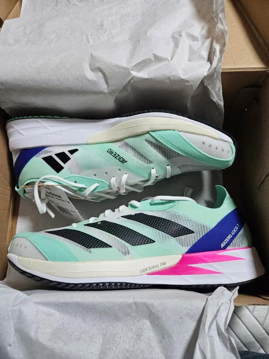 아디다스 아디오스7 275사이즈 런닝화(택포)