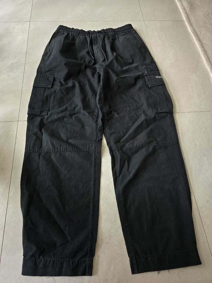 Thisisneverthat 카고 바지 블랙 L