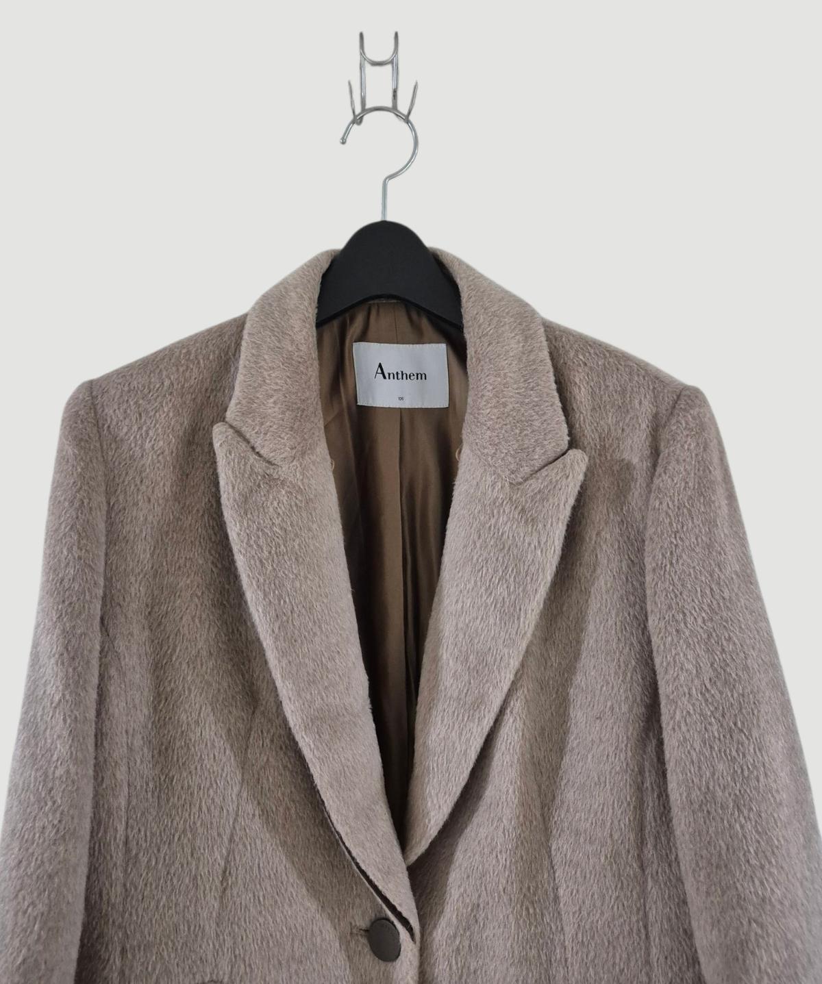 [105]앤썸 여자 울 알파카 코트