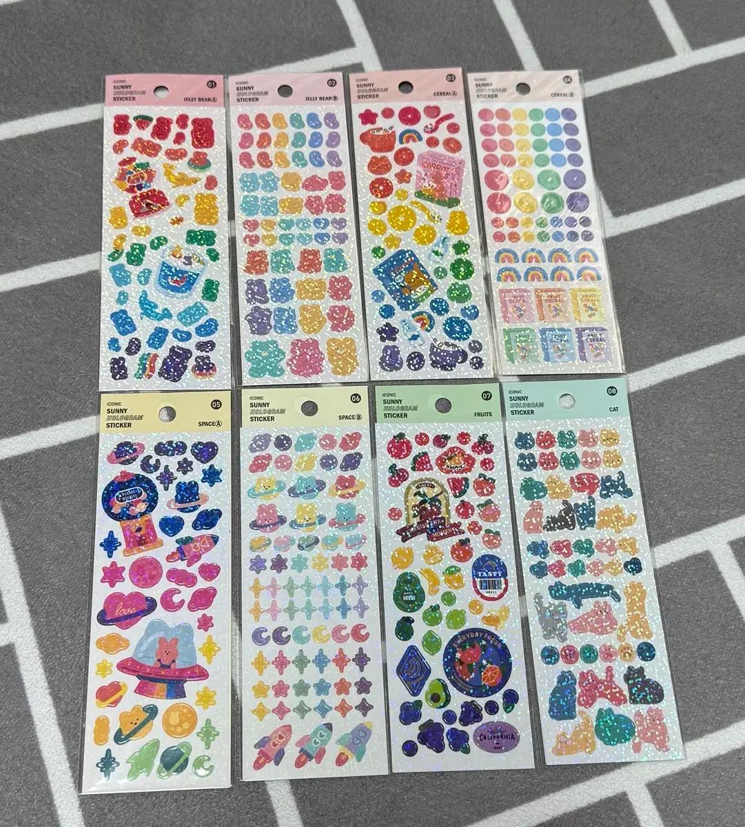 아이코닉 씰스티커 팩