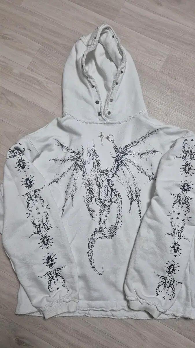 떠그클럽 드래곤 후드 2사이즈