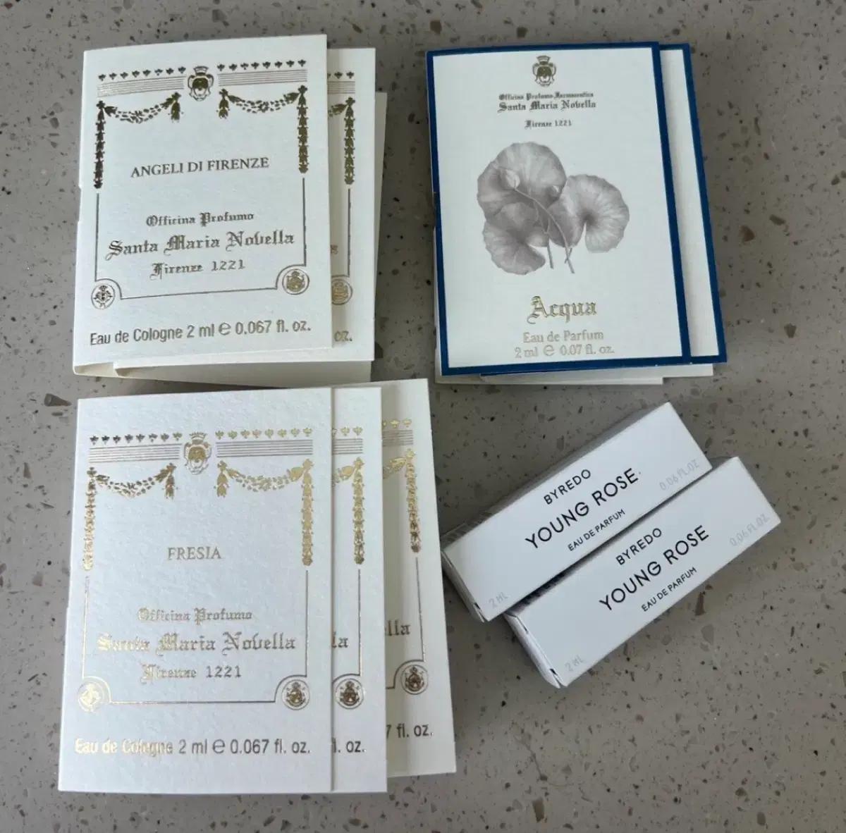 산타마리아노벨라 / 산마노 프리지아 엔젤디피렌체 / 바이레도 영로즈