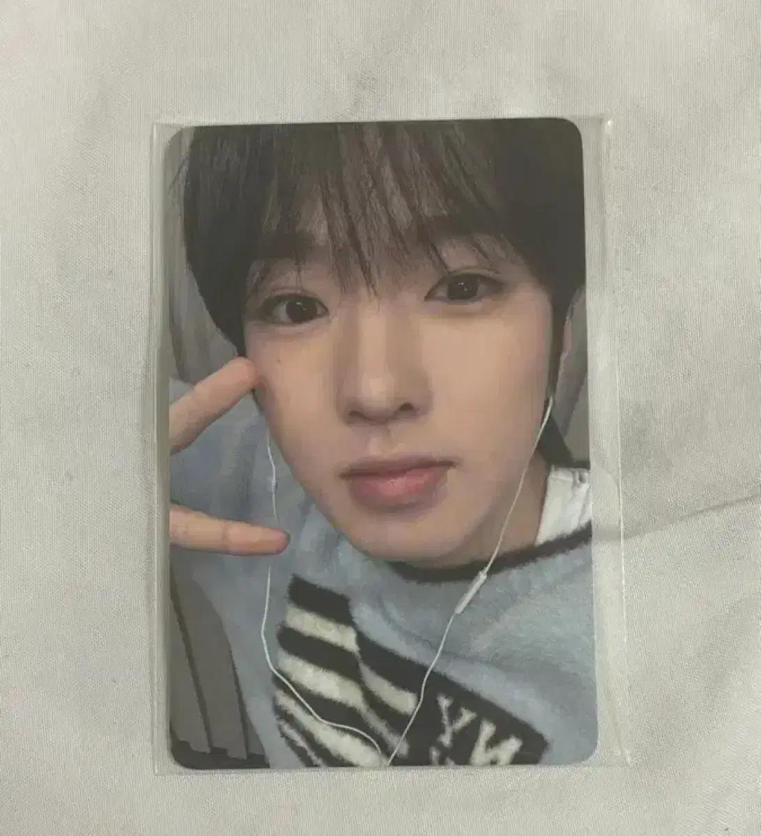 엔시티위시 1주년 사쿠야 턴테이블 포카