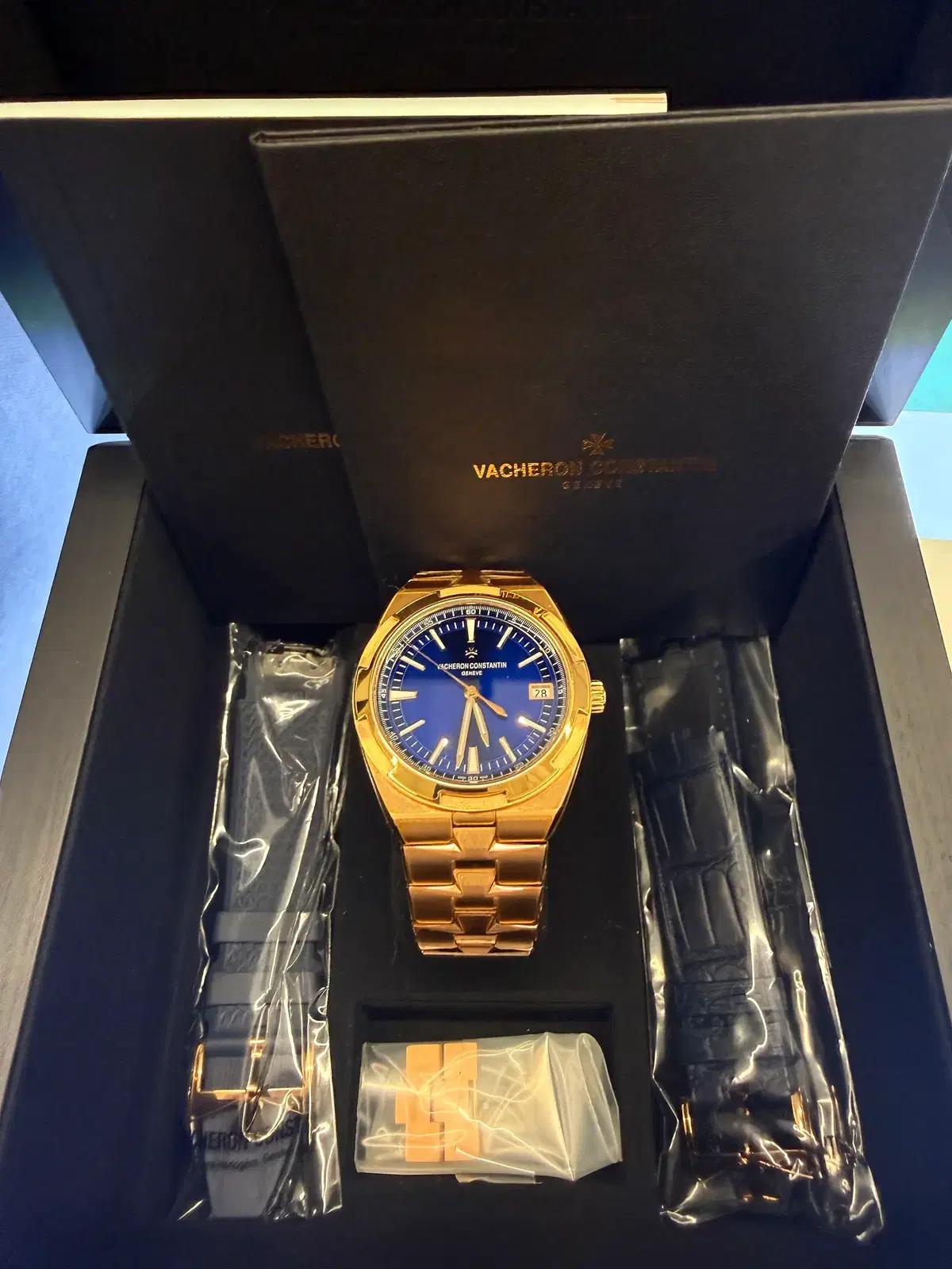 바쉐론 콘스탄틴 4500V 오버시즈 청판 금통 청금통 22년01월 국내