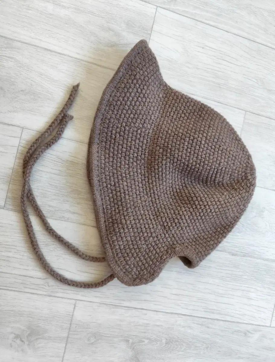 겨울 니트버킷햇 모자