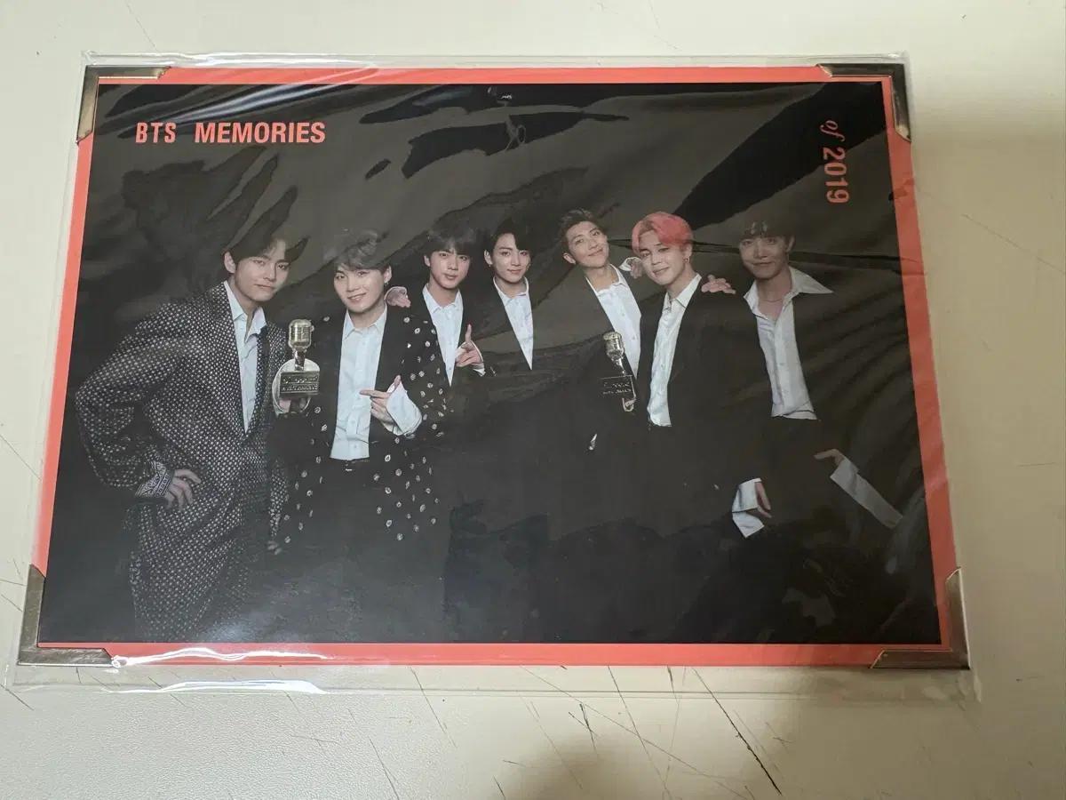 [미개봉/최상] BTS 방탄 메모리즈 2019 특전