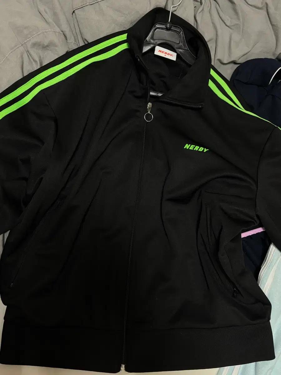 널디 nerdy 져지 네온그린 M