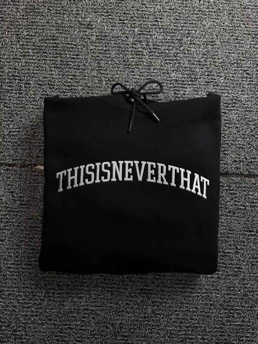 디스이즈네버댓 빅로고 박시핏 헤비 코튼후디 1706