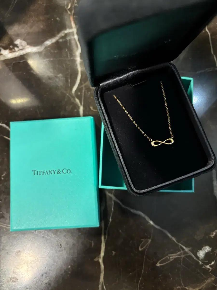 티파니앤코 인피니티 18k 로즈골드목걸이