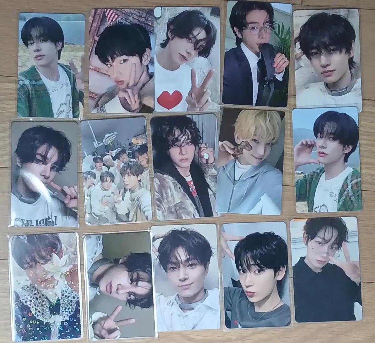 (엔하이픈 / 제베원 / 방탄 / 투바투) 포카 중 엔하이픈