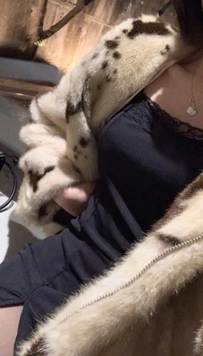 블랙 레이스 슬리브리스 트임 원피스 나시원피스 /연말룩 파티룩 오네갸루