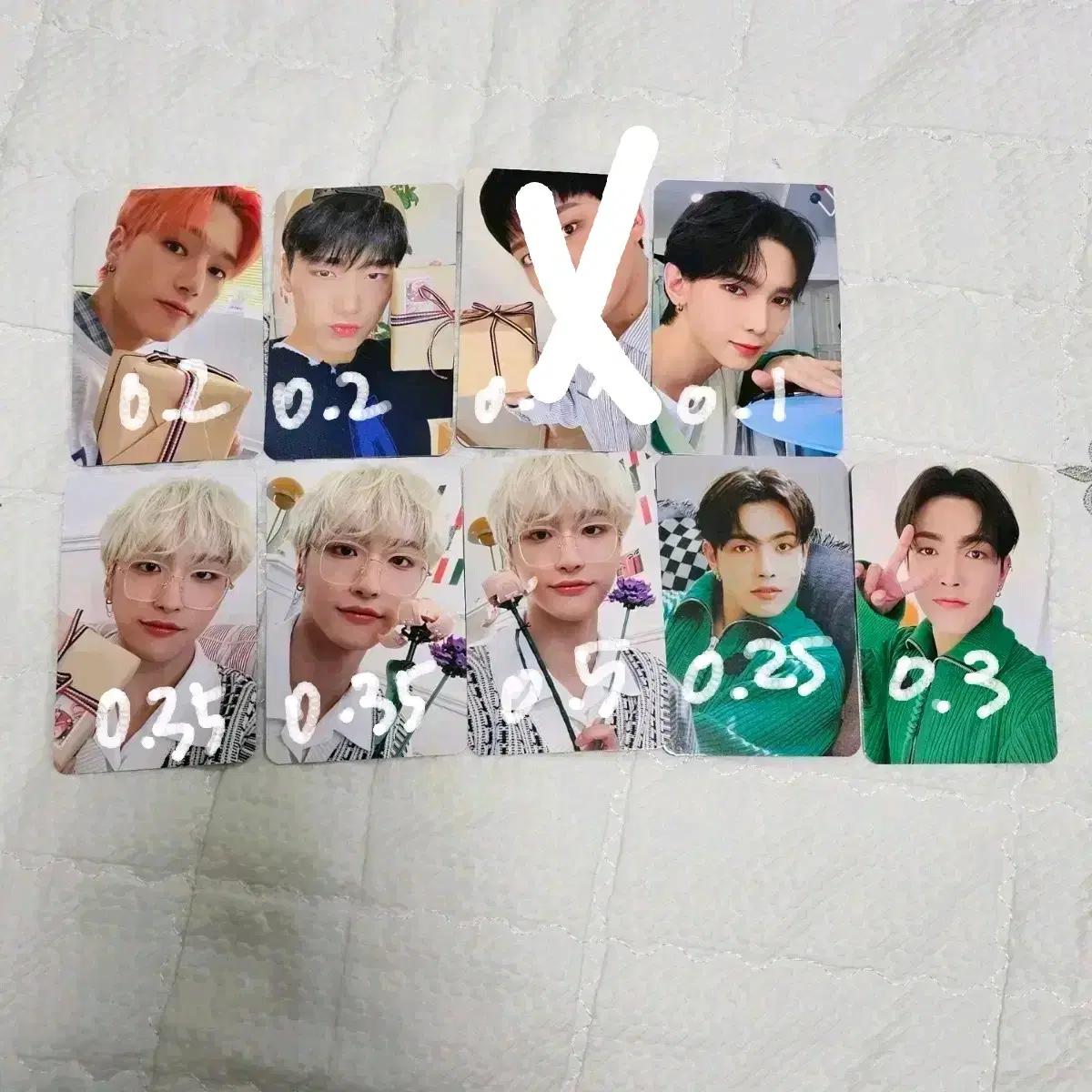 ATEEZ 에이티즈 포토카드 에이티니룸팝업 / 포토북 포카