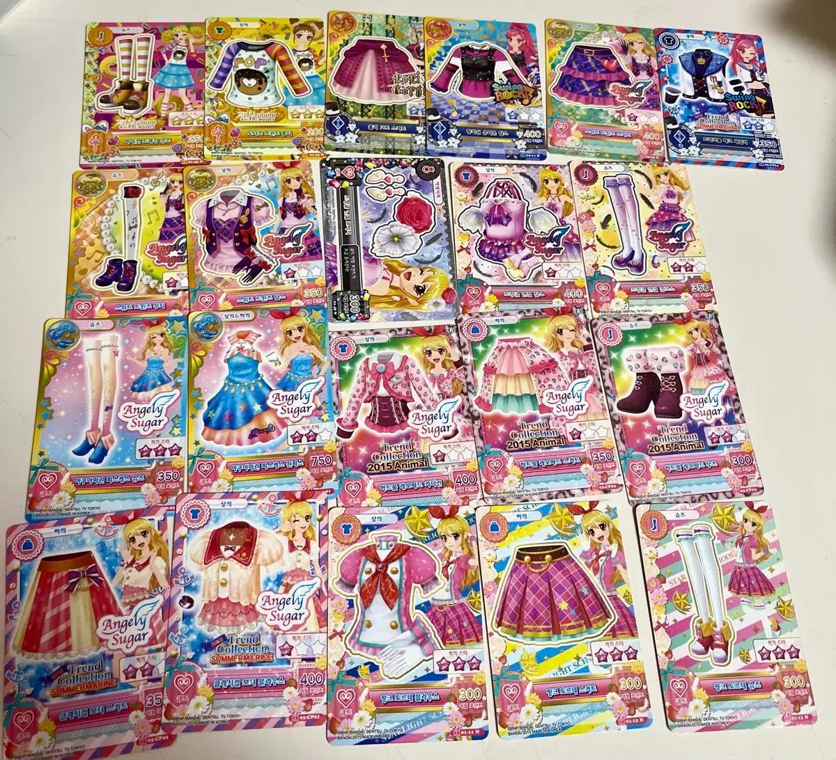 아이카츠 아이엠스타 한판 카드 이치고 라임 트윙클 엔젤 핑크토르테