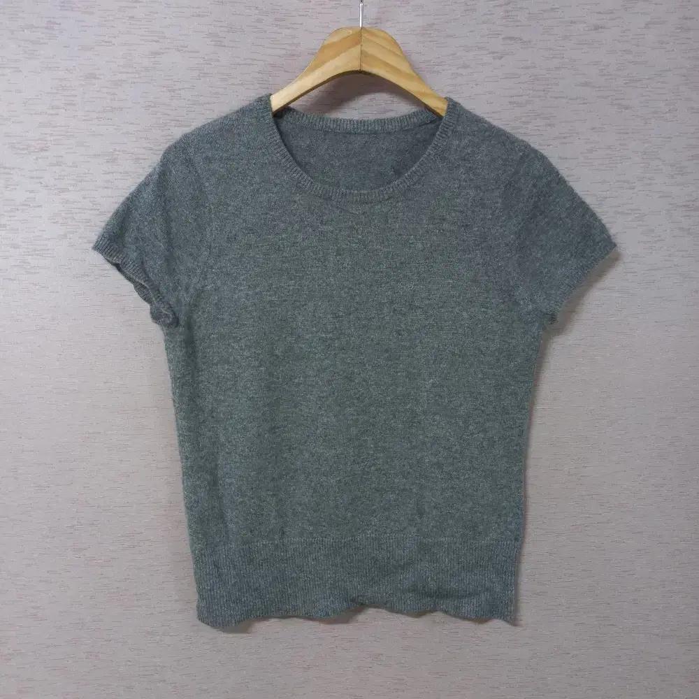 A11-29/그레이 캐시미어 니트티 여성