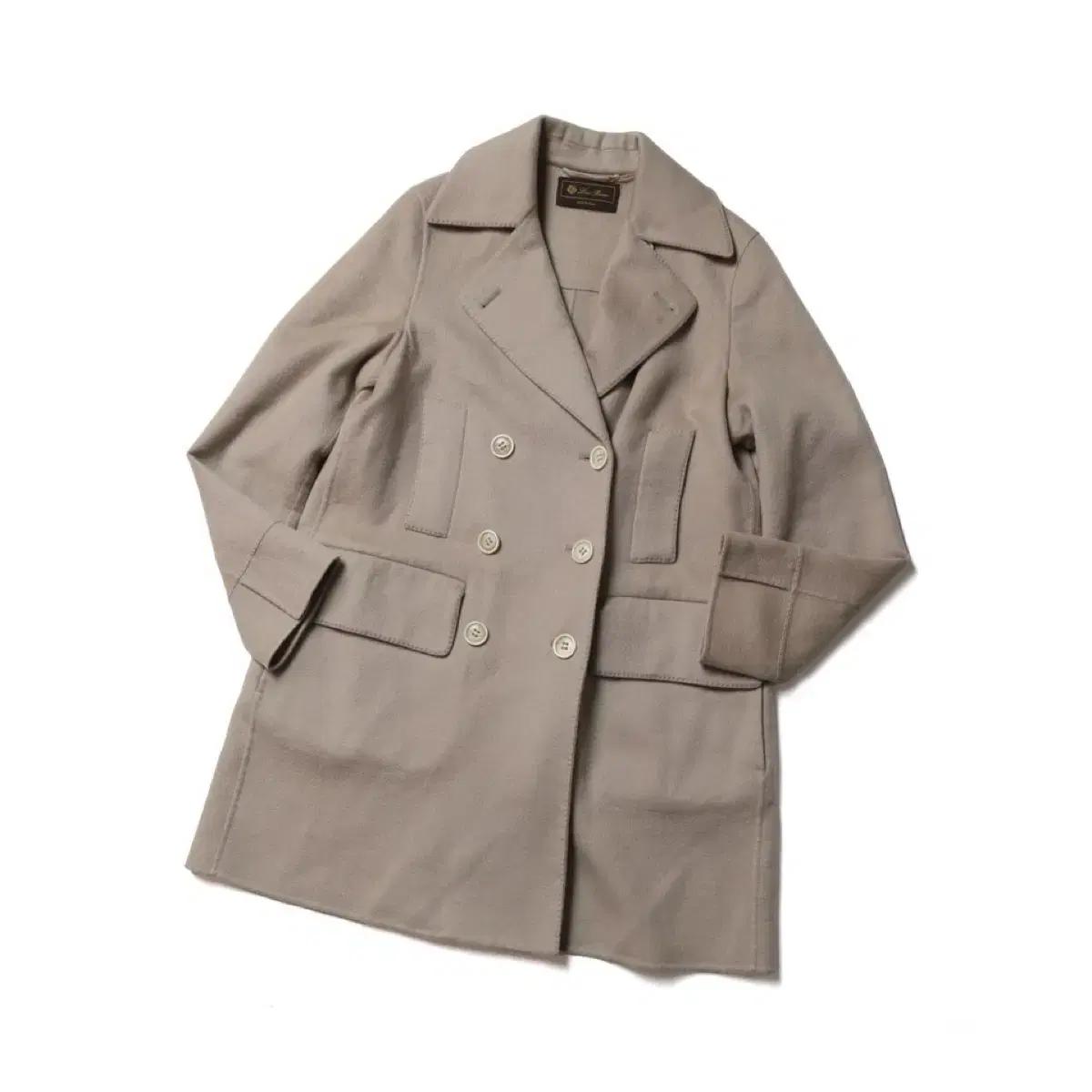 로로 피아나 Lolo Piana Double Breasted Coat